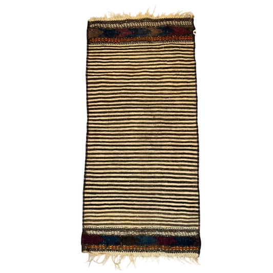 Antique Baluch Sofreh Rug c. Late 19th Century 2’2 x 4’7