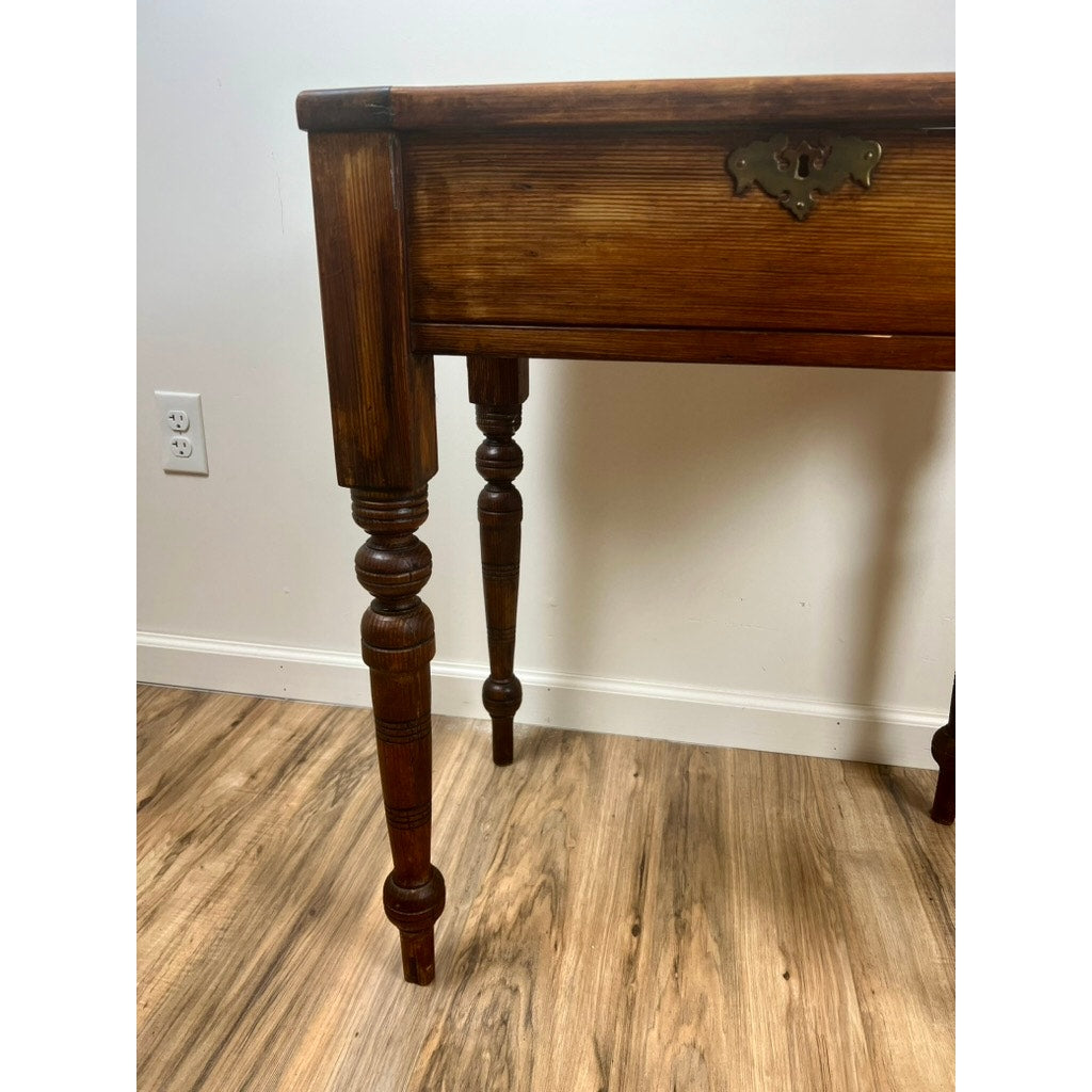 Antique Mid 19th Century Italian Curio End Table