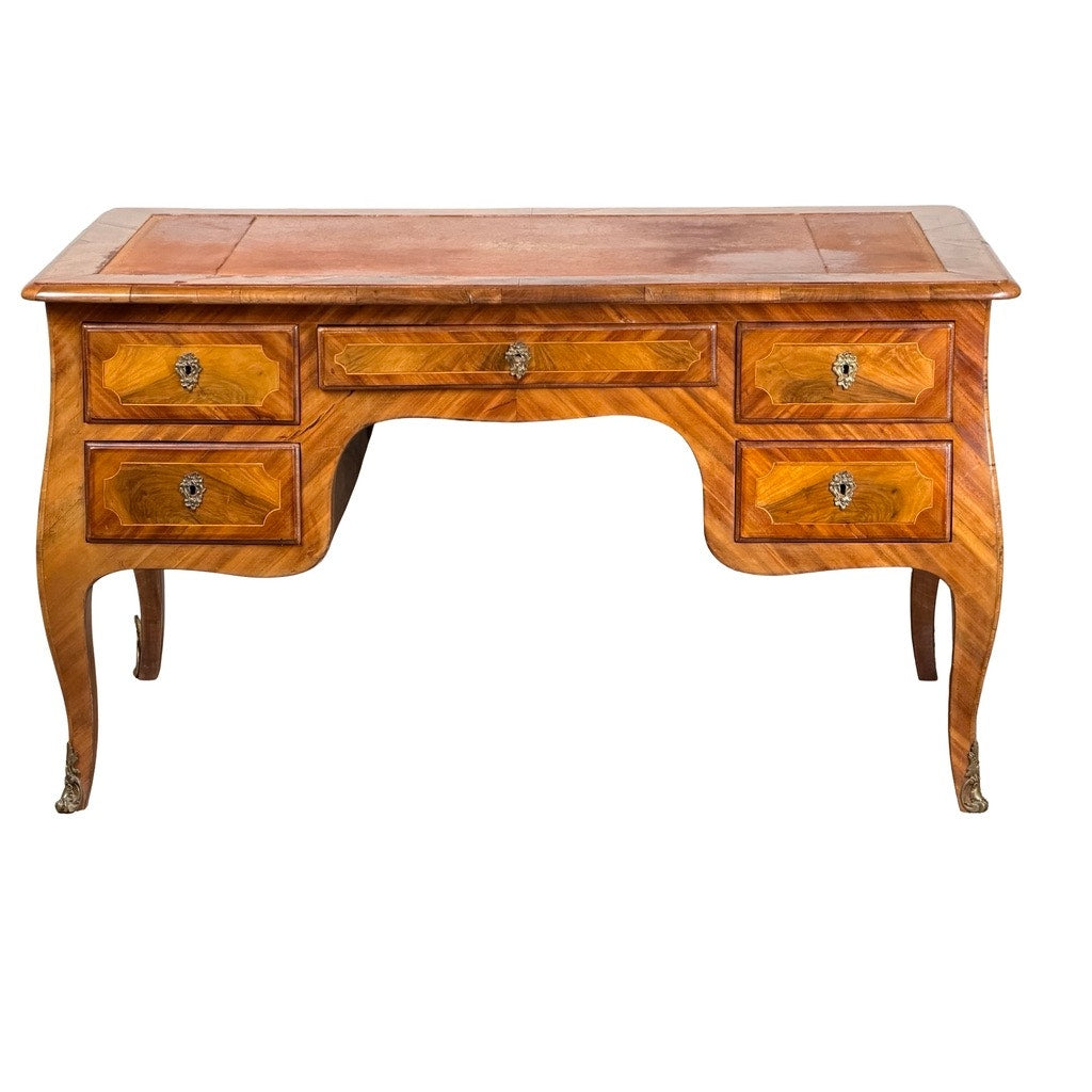 Late 18th Century South German Walnut Marquetry Writing Desk, c. 1780