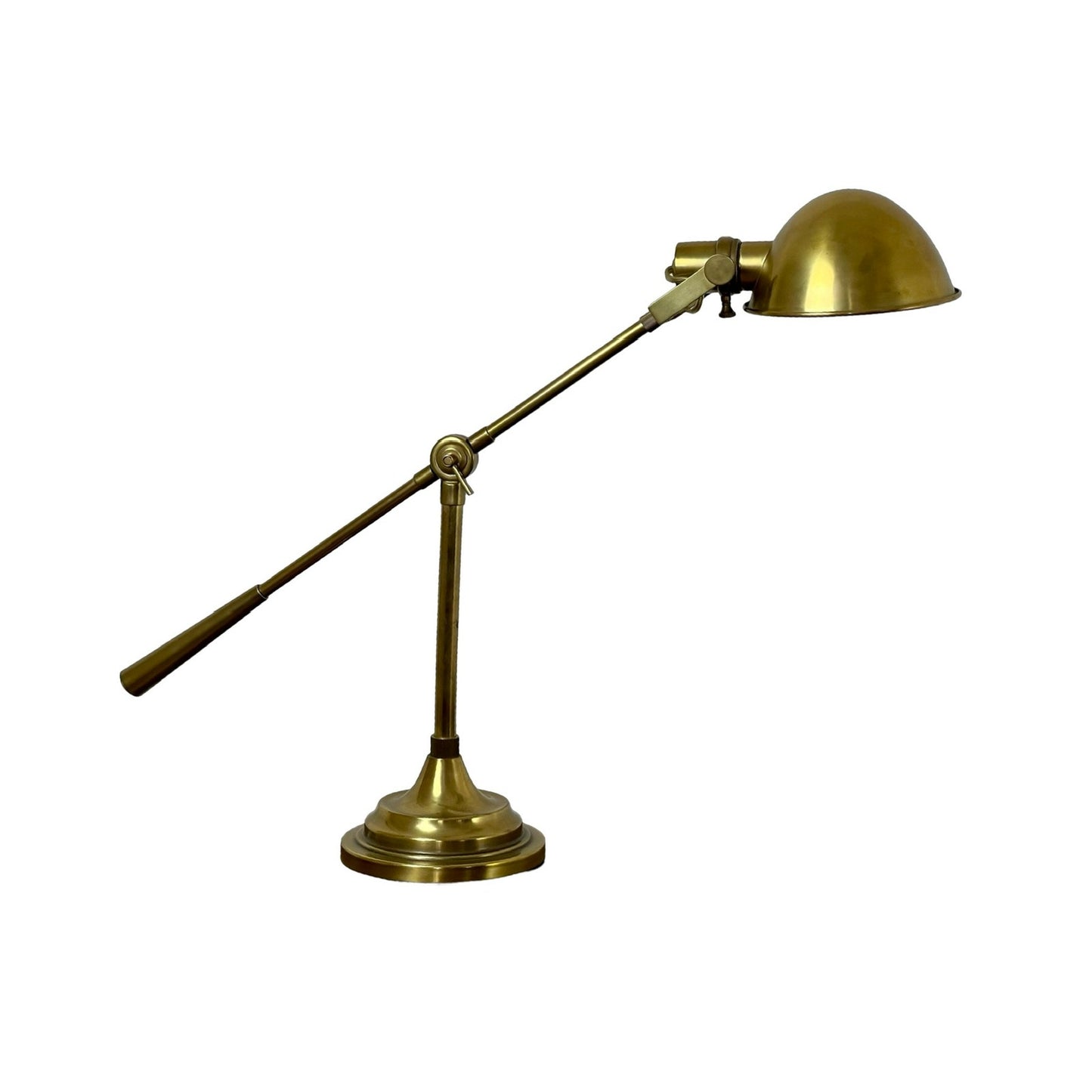 Vintage Brass Articulating Desk Lamp