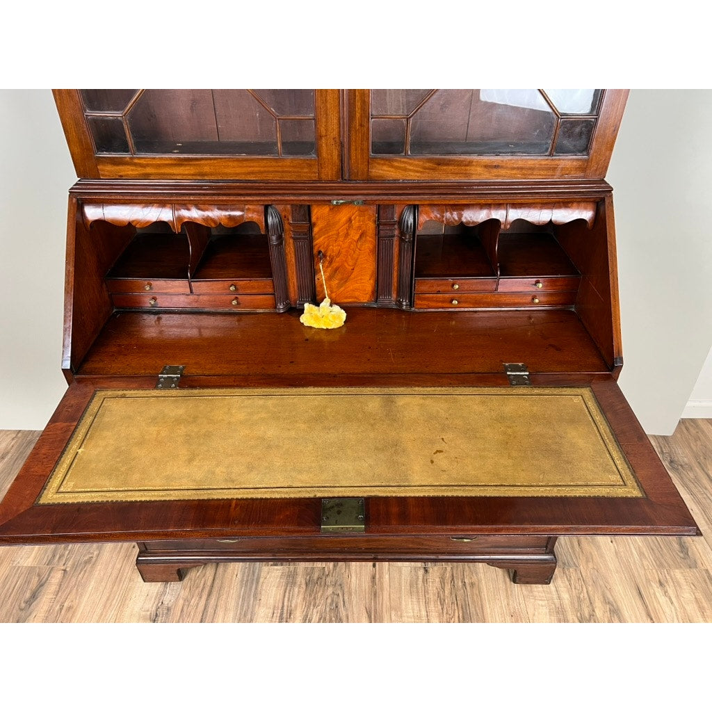 Antique George III Secretary with Bookcase c. Late 18th Century