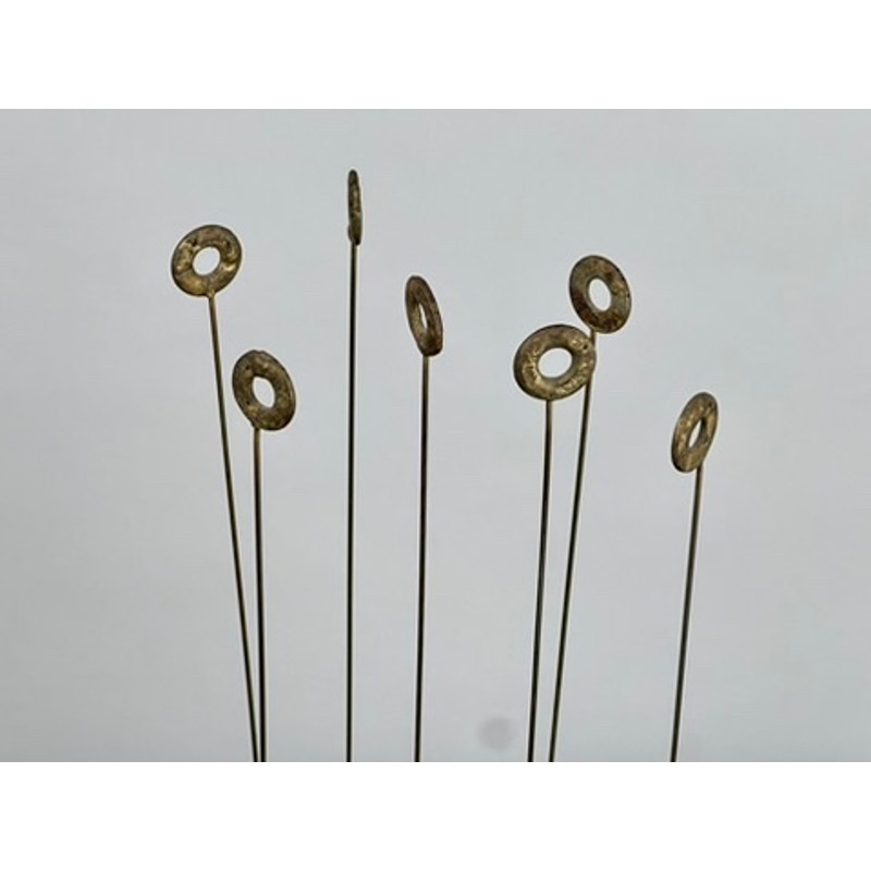 Mid-Century Modern Brutalist Kinetic Sculpture Attr. Curtis Jere c. 1970