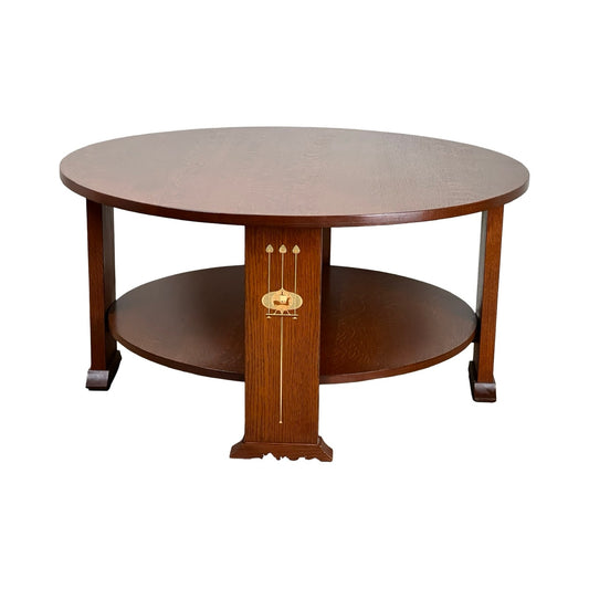Vintage Harvey Ellis by Stickley Oak Cocktail Table