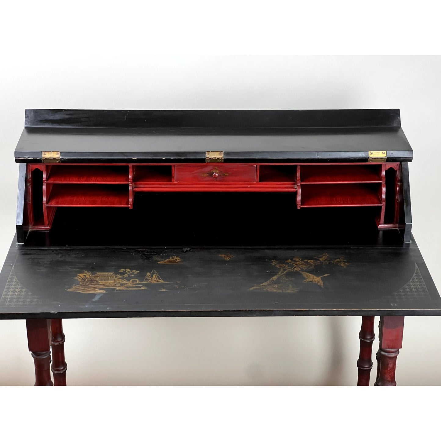Antique Chinoiserie Ladies Writing Desk c. Early 20th Century