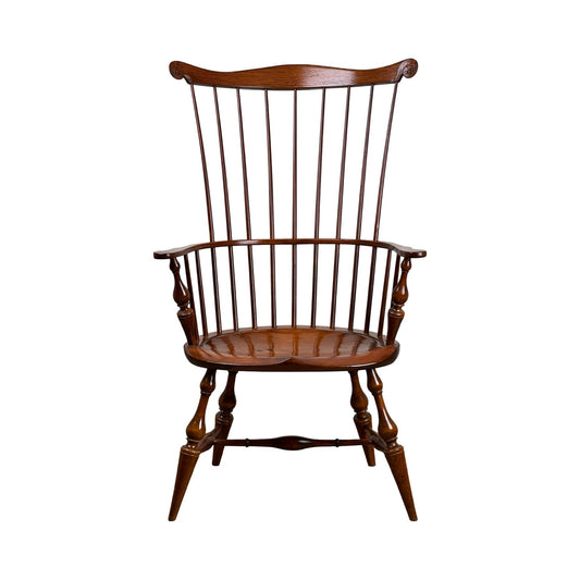 Vintage D.R. Dimes Comb Back Windsor Arm Chair