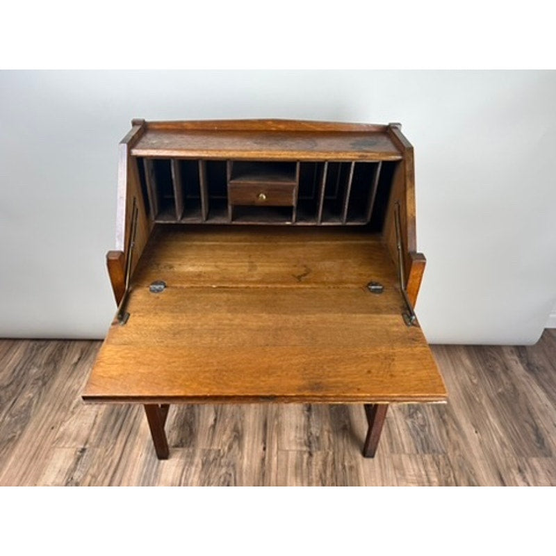 Antique Arts & Crafts Oak Ladies Writing Desk by Honeoye Falls Furniture Co.