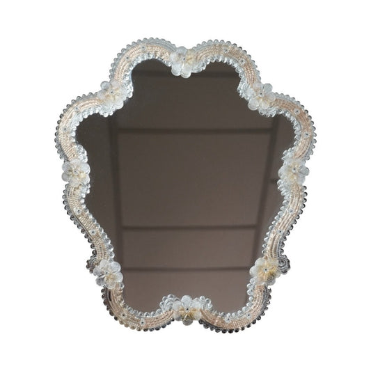 Vintage Venetian Genuine Murano Vanity Mirror