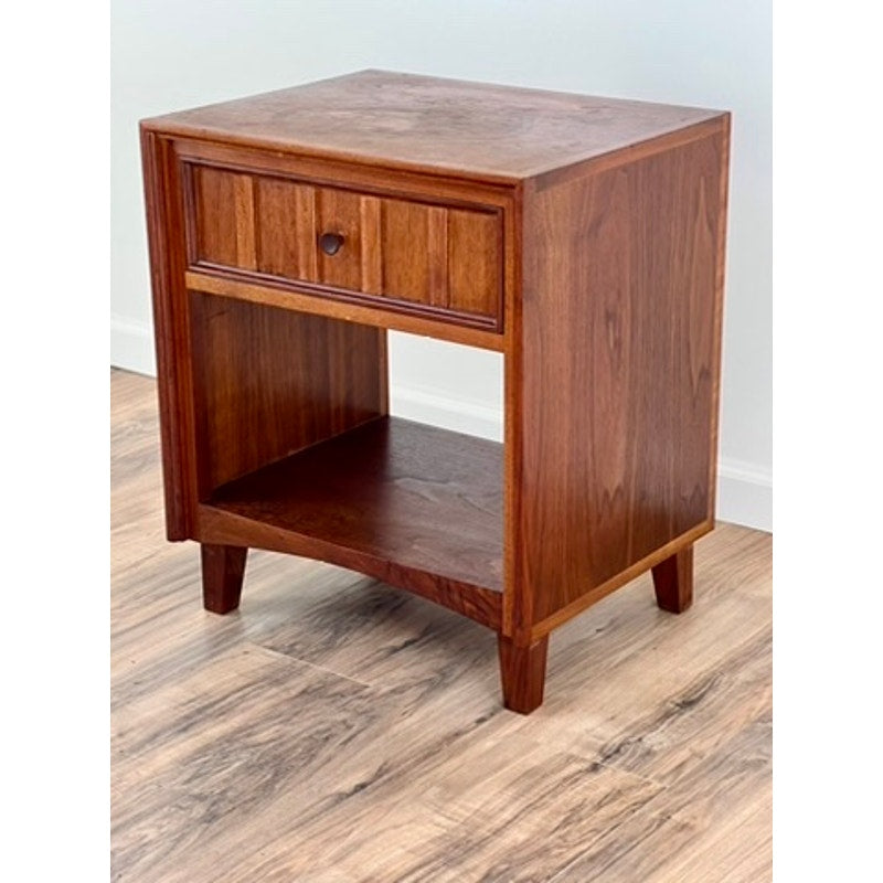 Vintage Mid-Century Modern Teak End Table c. 1960s