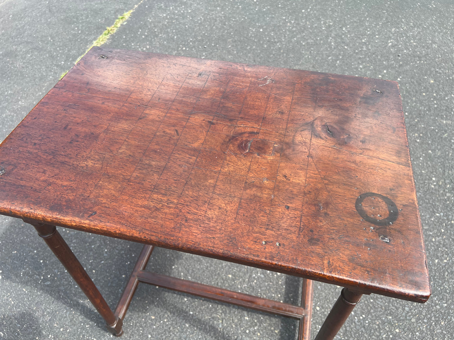 Antique George II One Drawer Mahogany Game Table c Mid 18th Century