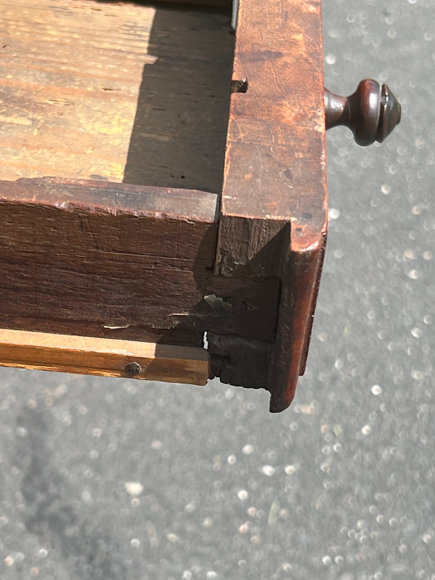 Antique George II One Drawer Mahogany Game Table c Mid 18th Century