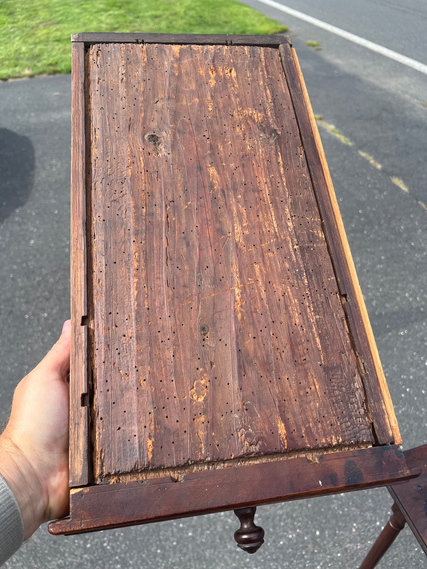 Antique George II One Drawer Mahogany Game Table c Mid 18th Century