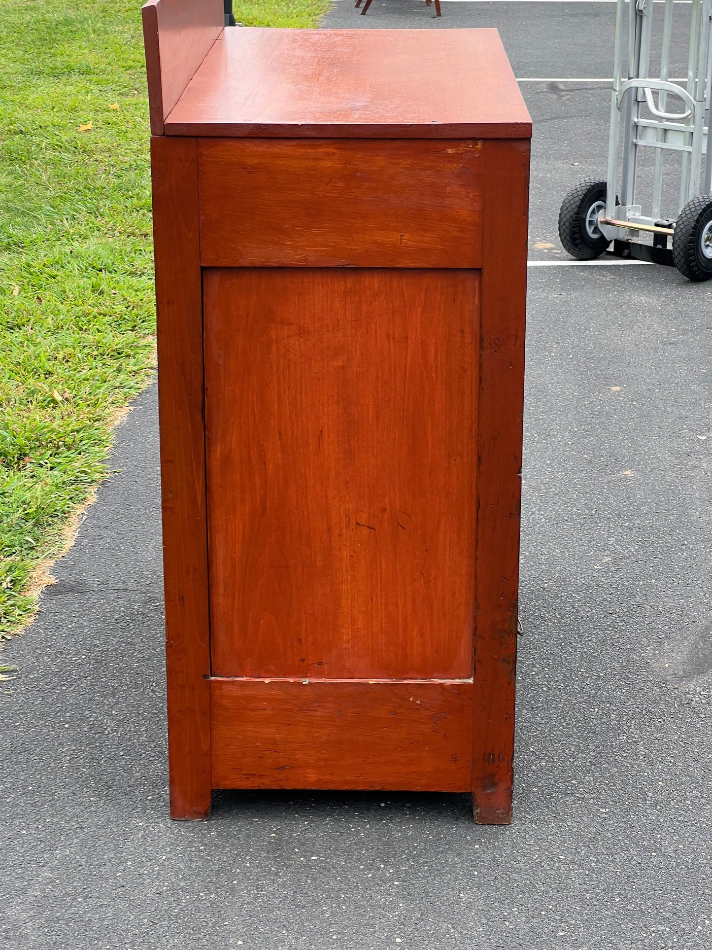 Antique Transitional Mahogany Chest of Drawers c. 1850