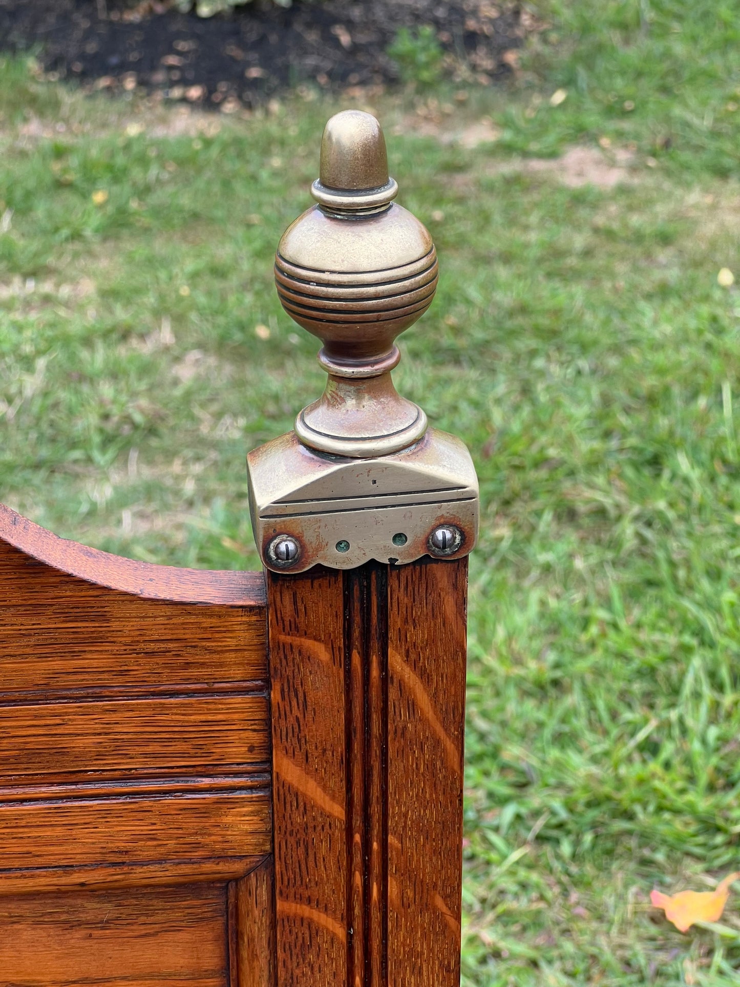 Antique Victorian Oak Umbrella Stand by James Shoolbred & Co. c. 1880