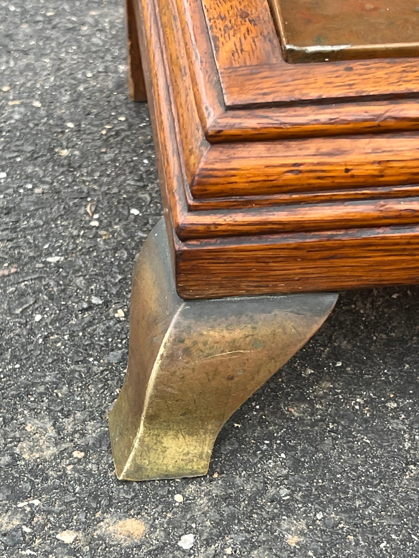 Antique Victorian Oak Umbrella Stand by James Shoolbred & Co. c. 1880