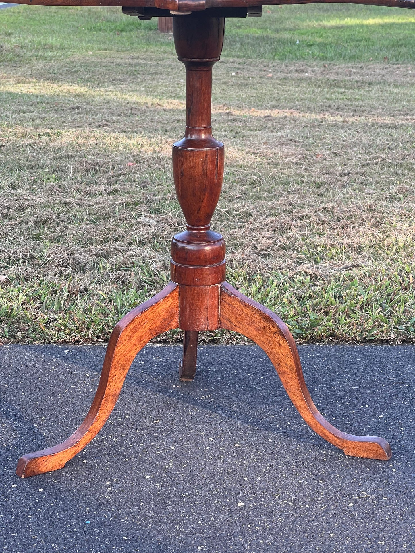 Rare Antique Early Federal Nantucket Candle Stand after Herman Ellis c. 1780s