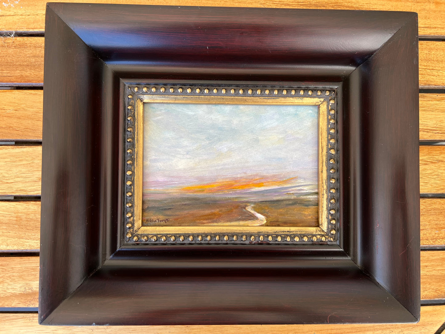 Painting Oil on Board by Mary Green La Forge Signed/Framed