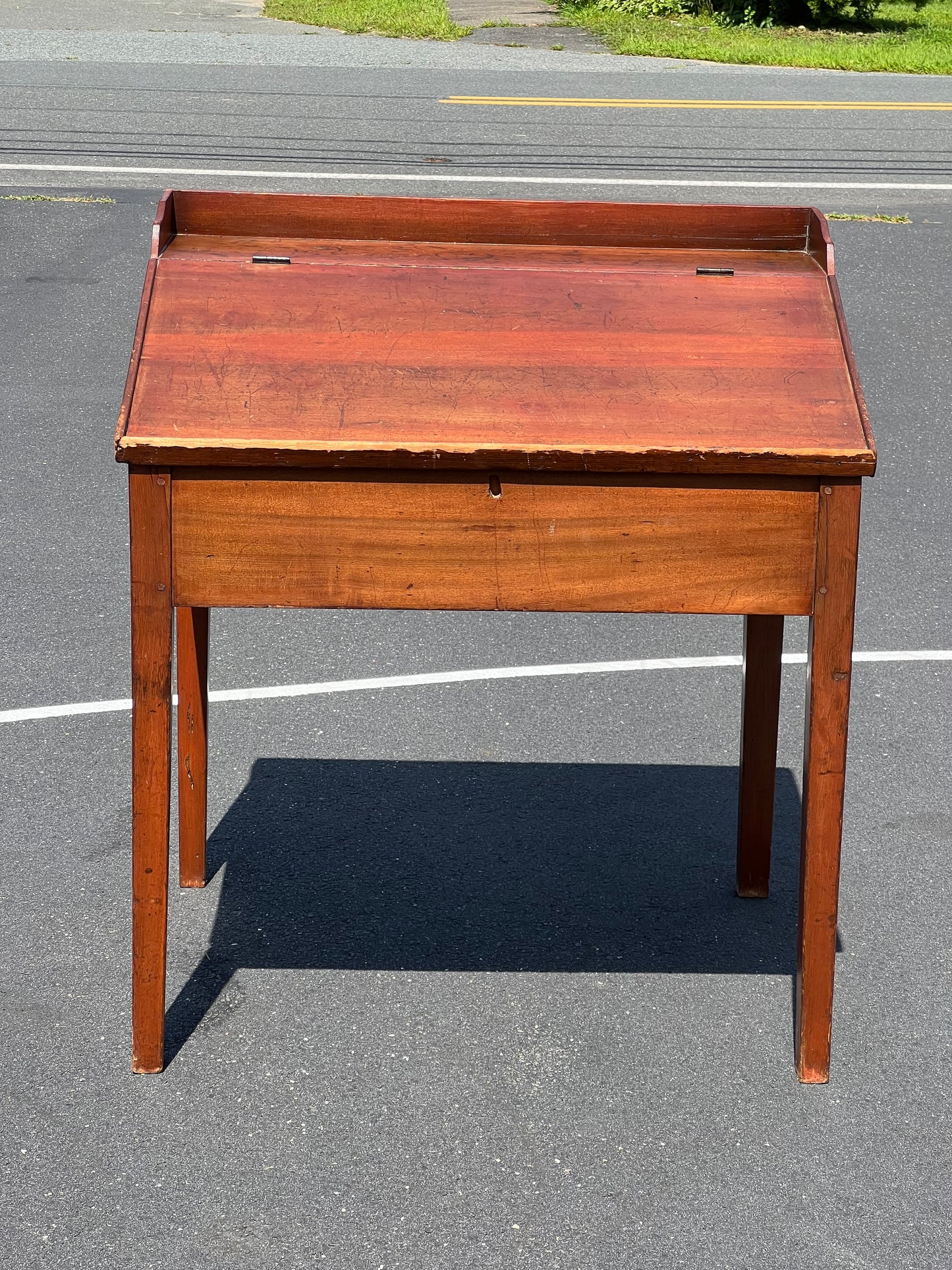 Early 19th Century Primitive School Masters Desk