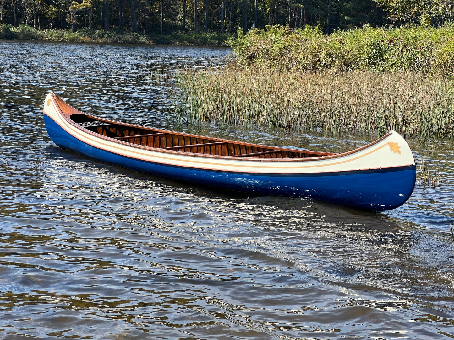 Very Rare 1942 Old Town Otca 18' Canoe