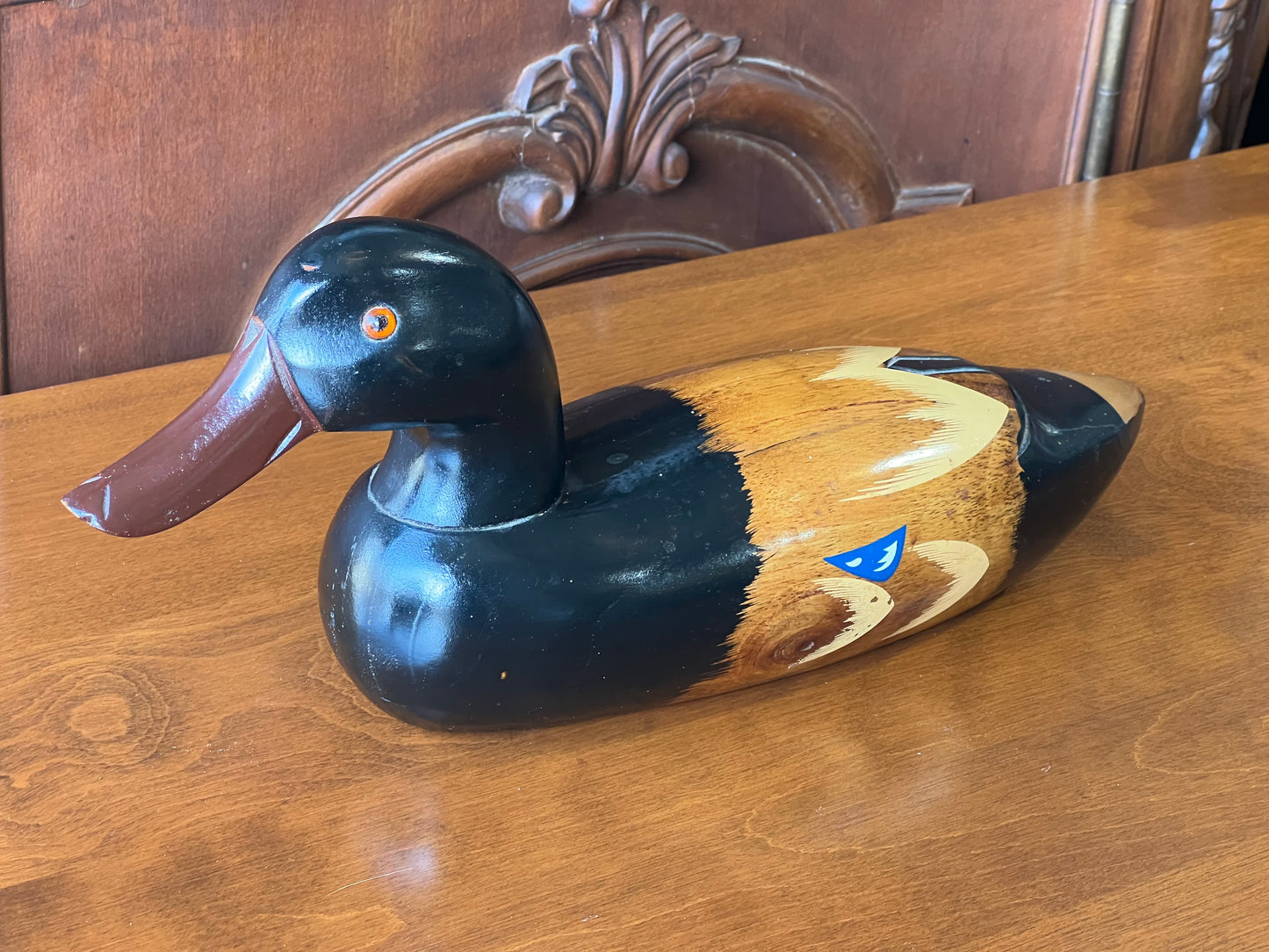 Hand Carved Duck Decoy