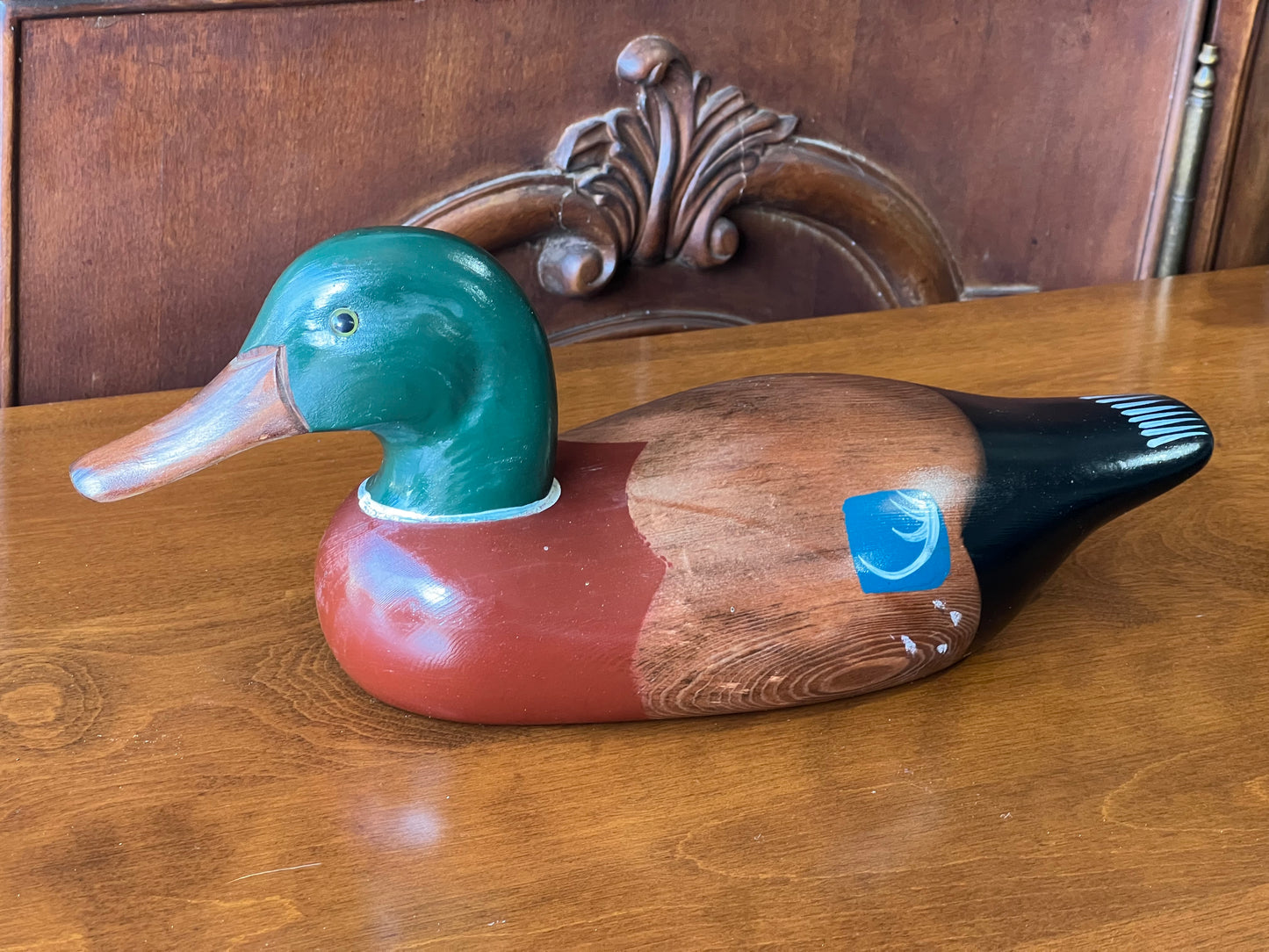 Hand Carved Duck Decoy