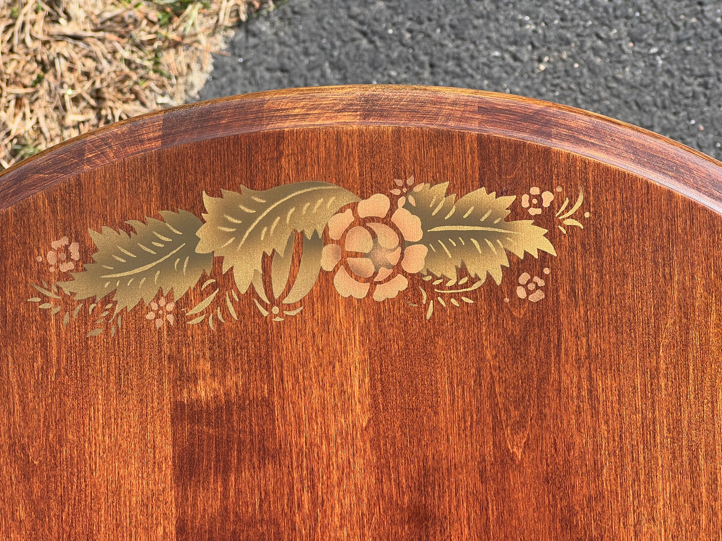 Vintage Hitchcock Maple End Table