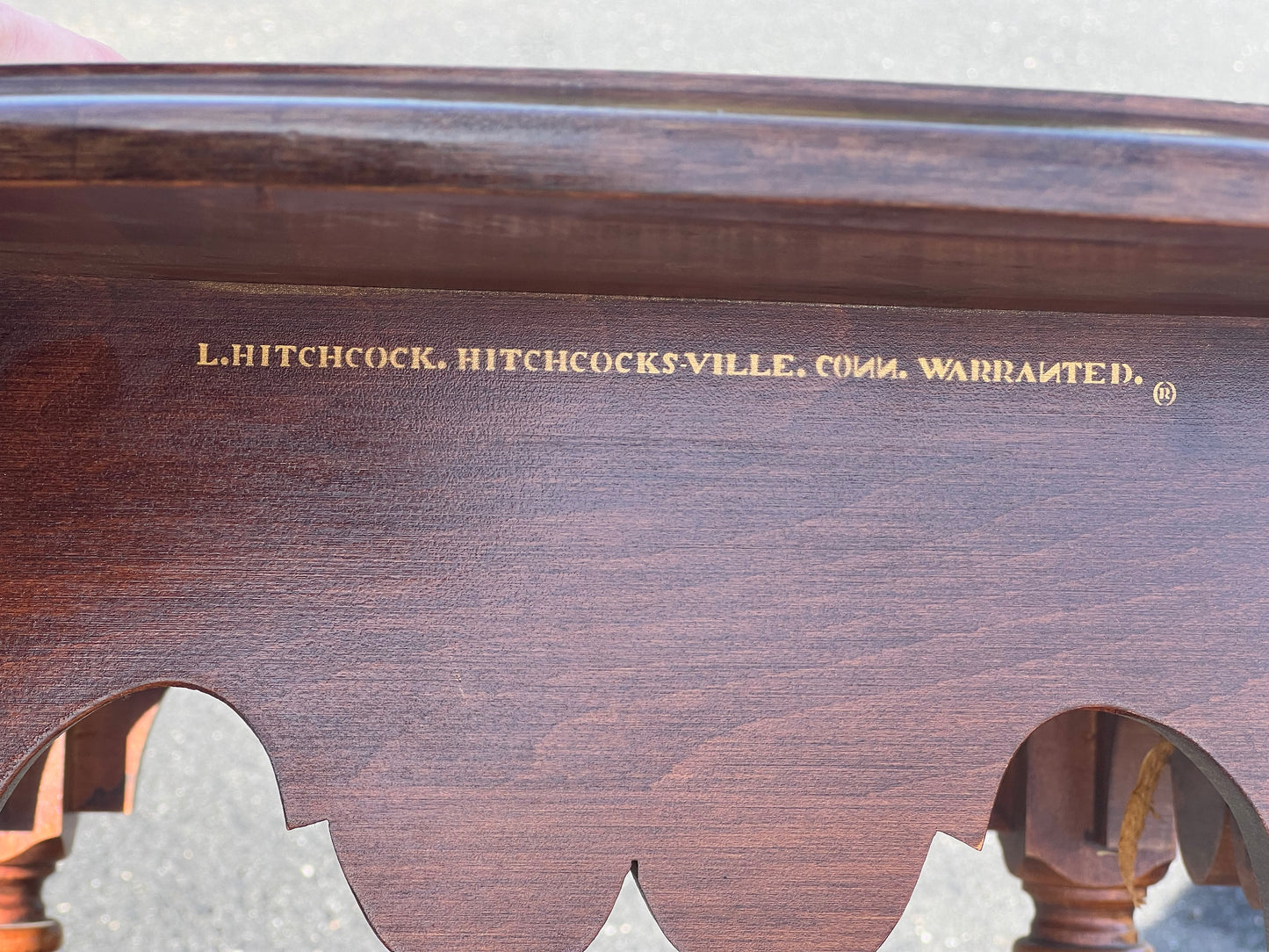 Vintage Hitchcock Maple End Table