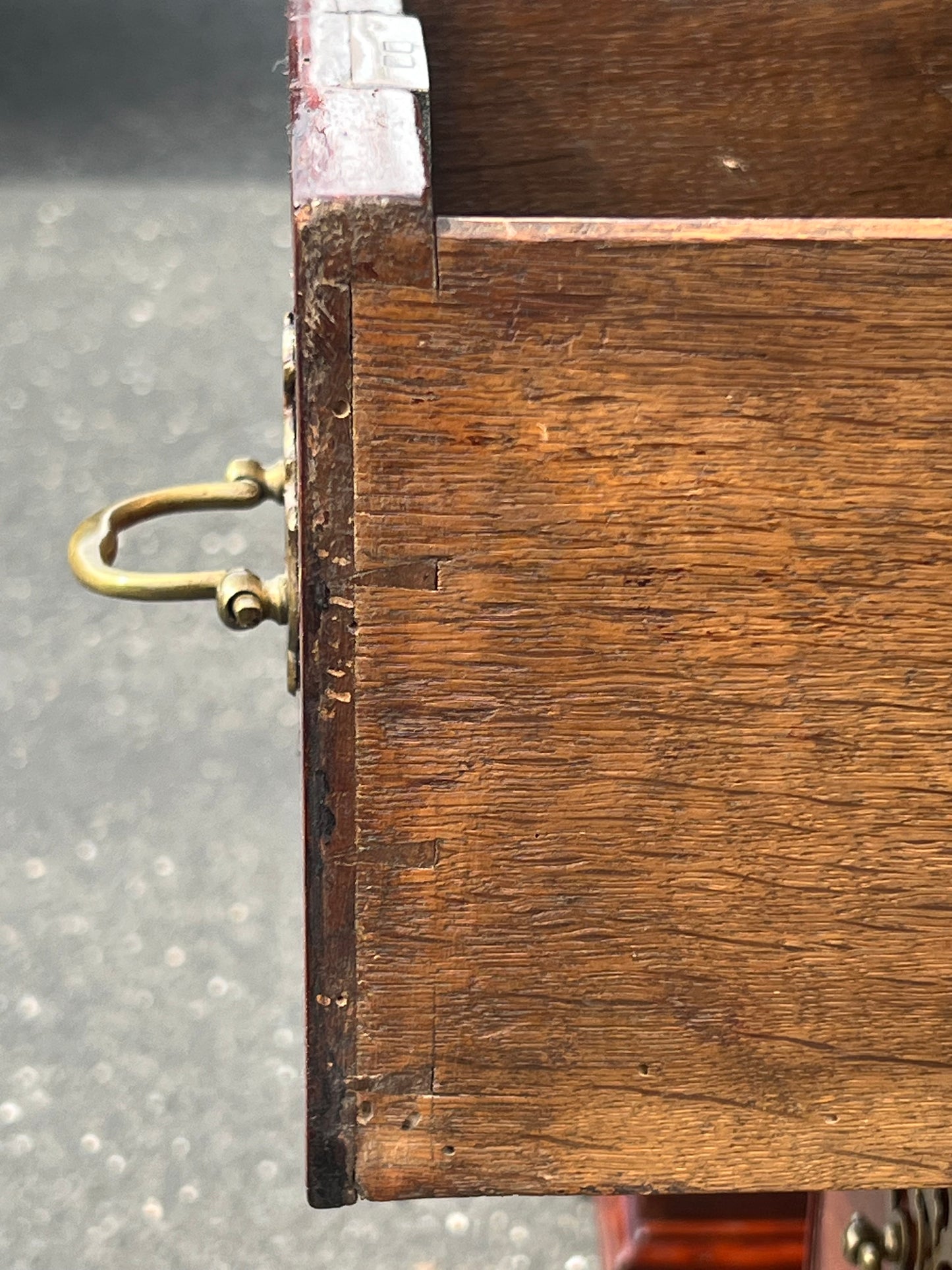 Antique George III Mahogany Kneehole Desk c. Late 18th Century