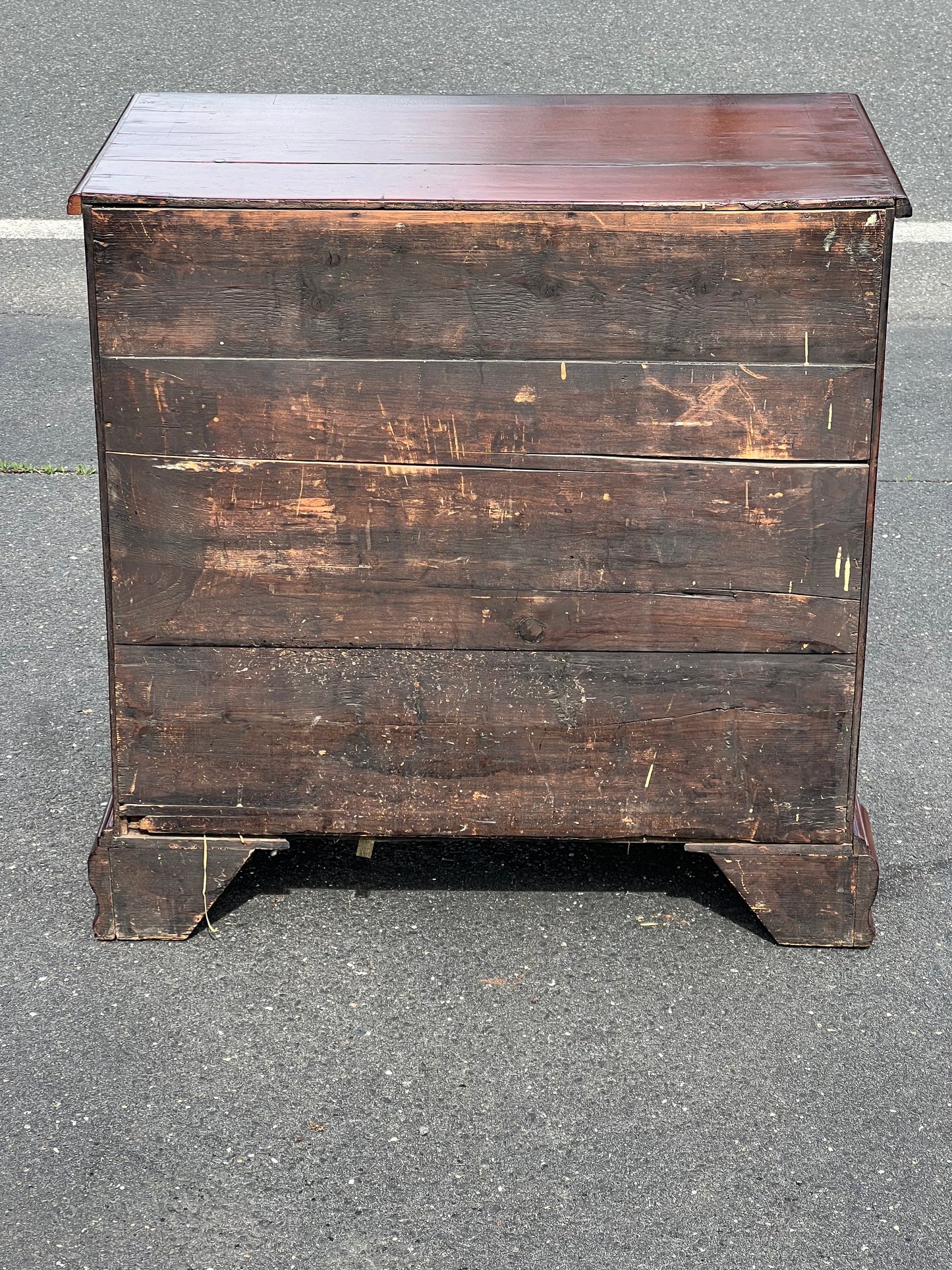 Antique George III Mahogany Kneehole Desk c. Late 18th Century