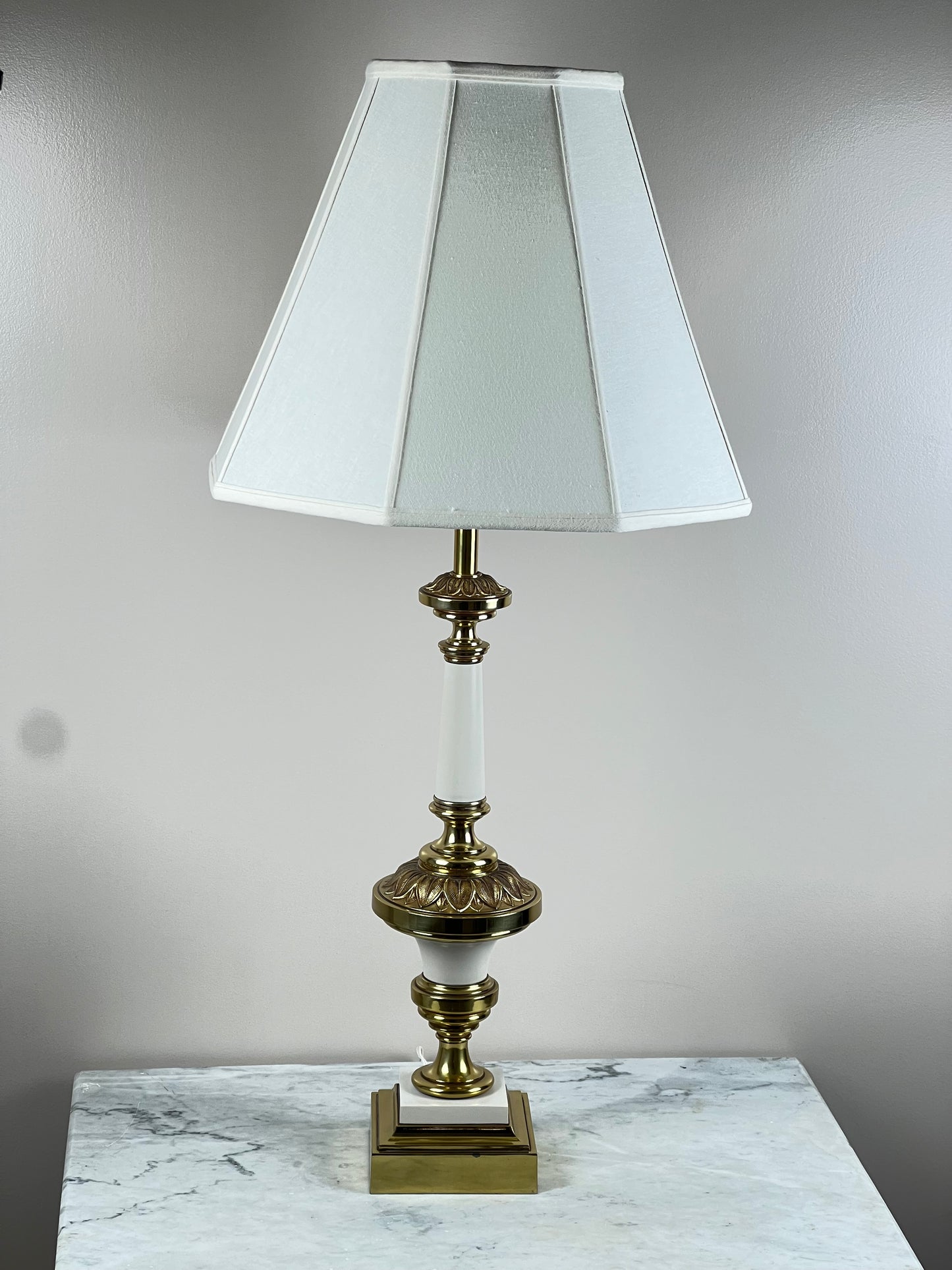 Vintage Stiffel Brass Table Lamp