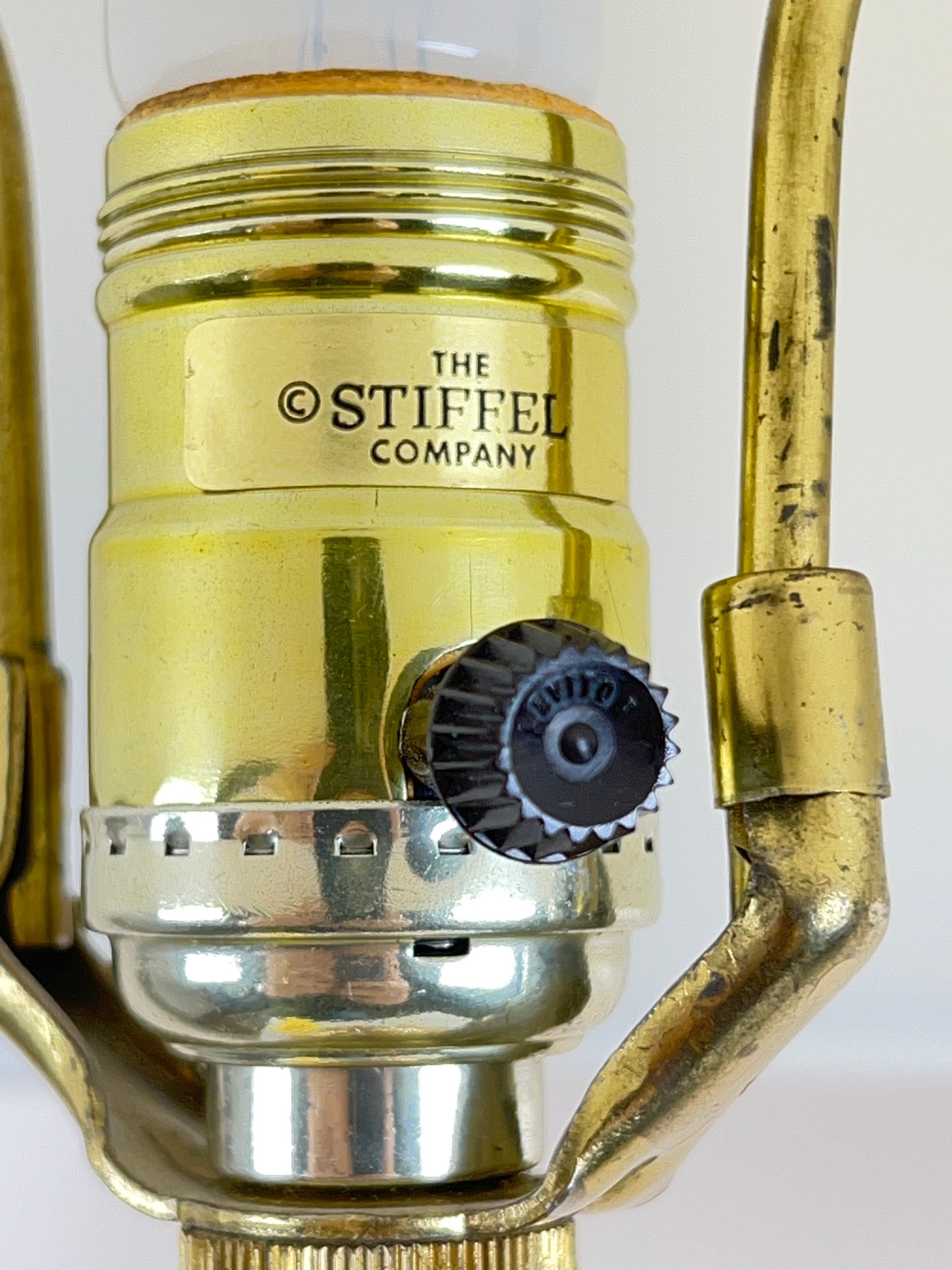 Vintage Stiffel Brass Table Lamp