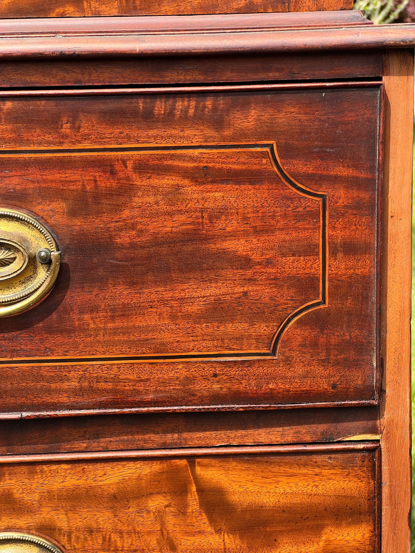 Antique Late 18th Century George III Mahogany Butlers Secretary