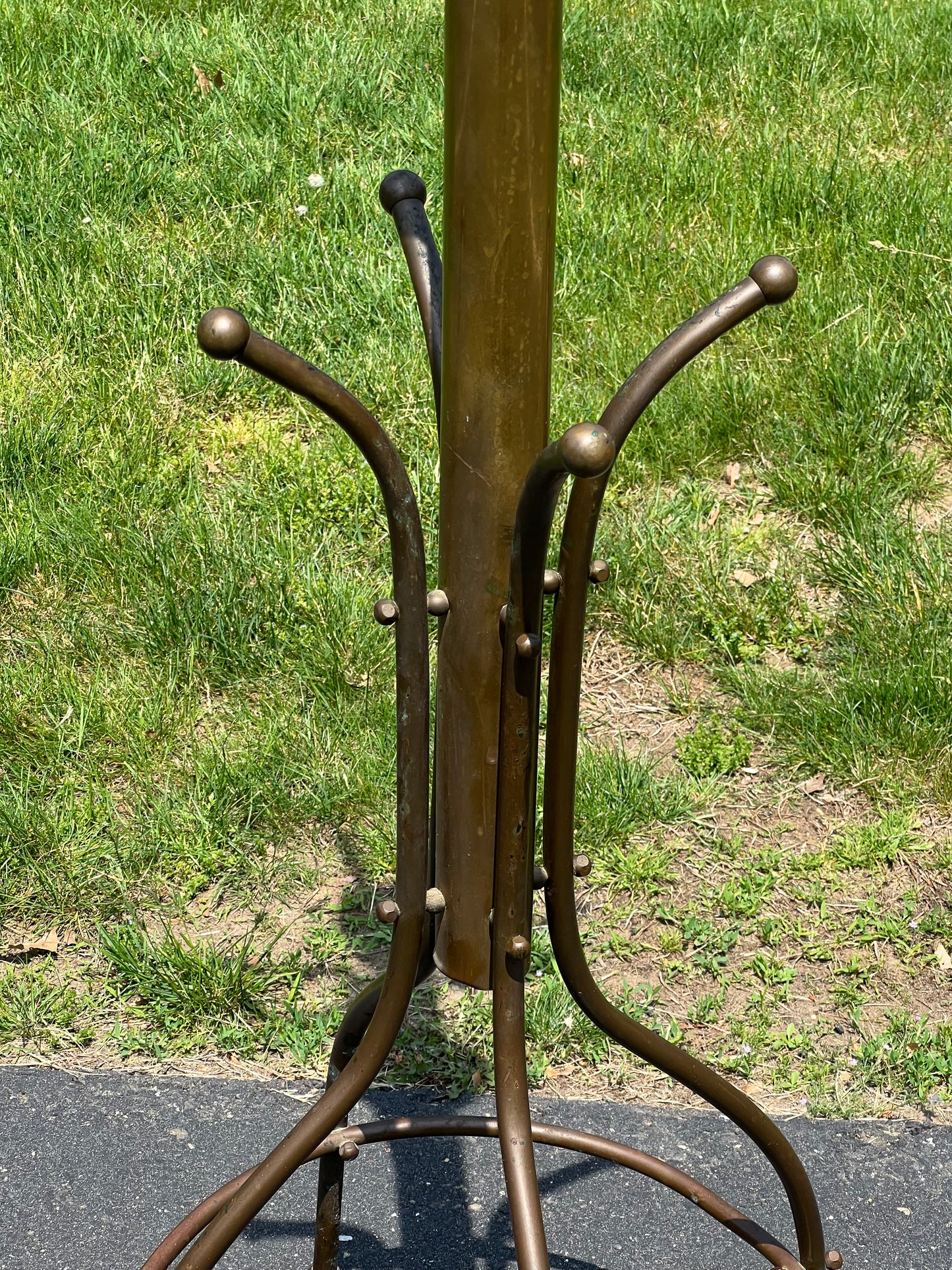 Antique Brass Coat Rack