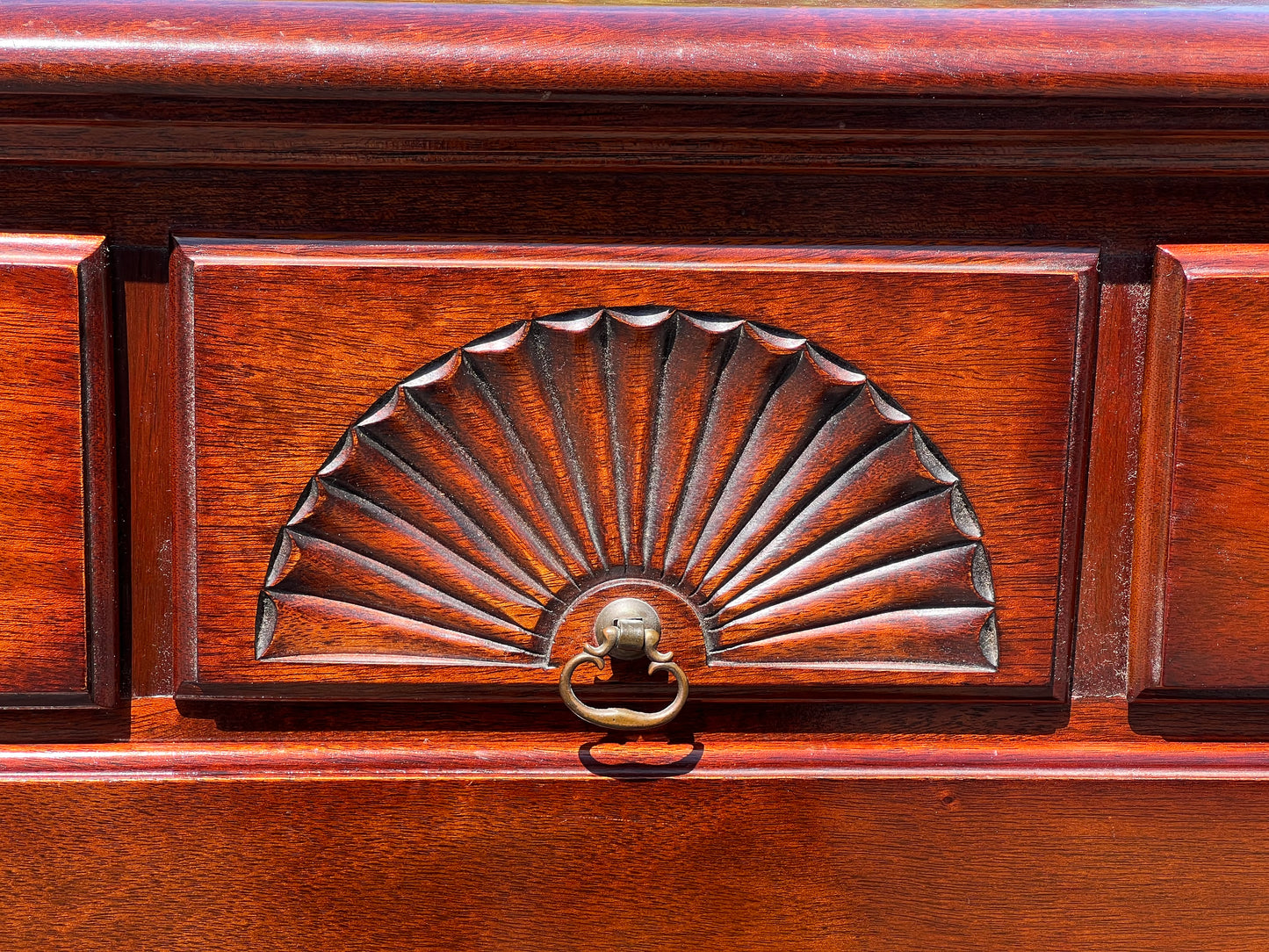 Vintage Solid Mahogany Tall Chest by Kling