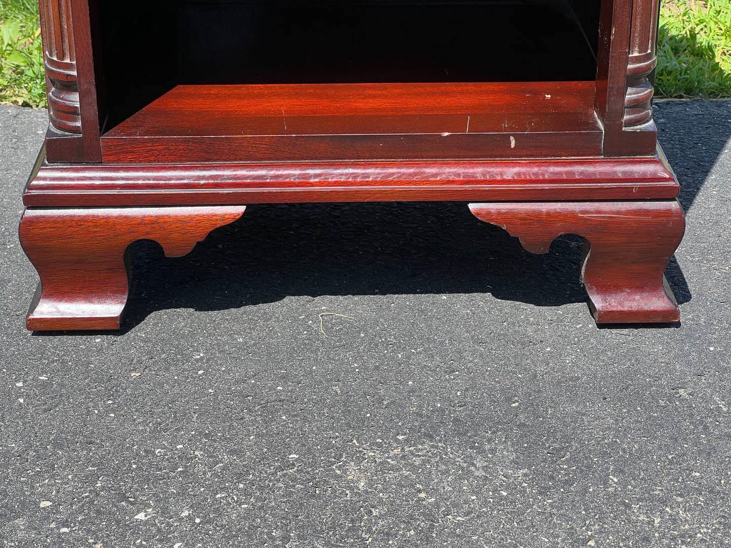 Vintage Solid Mahogany Night Stand by Kling