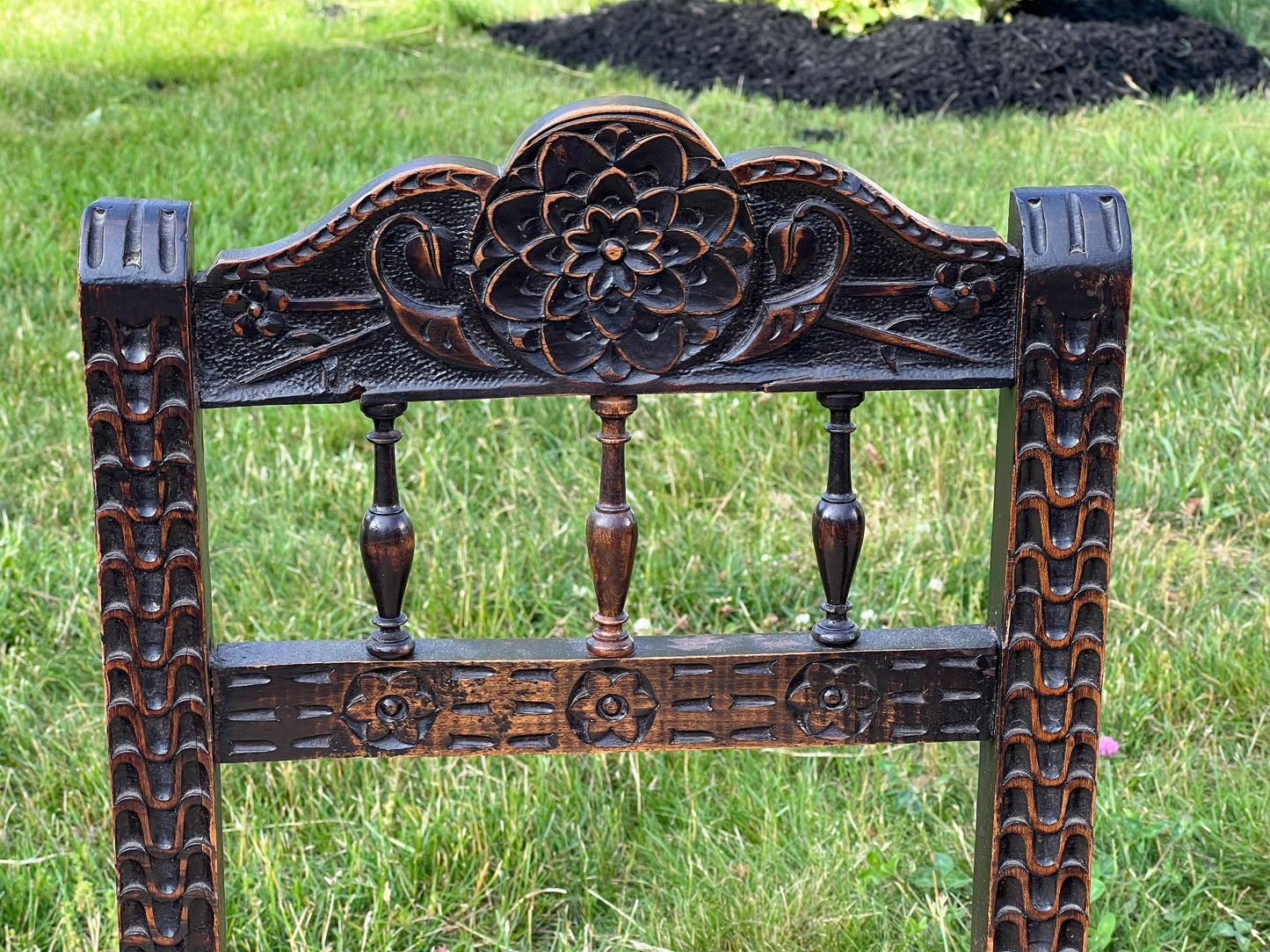 Pair of Feudal Side Chairs