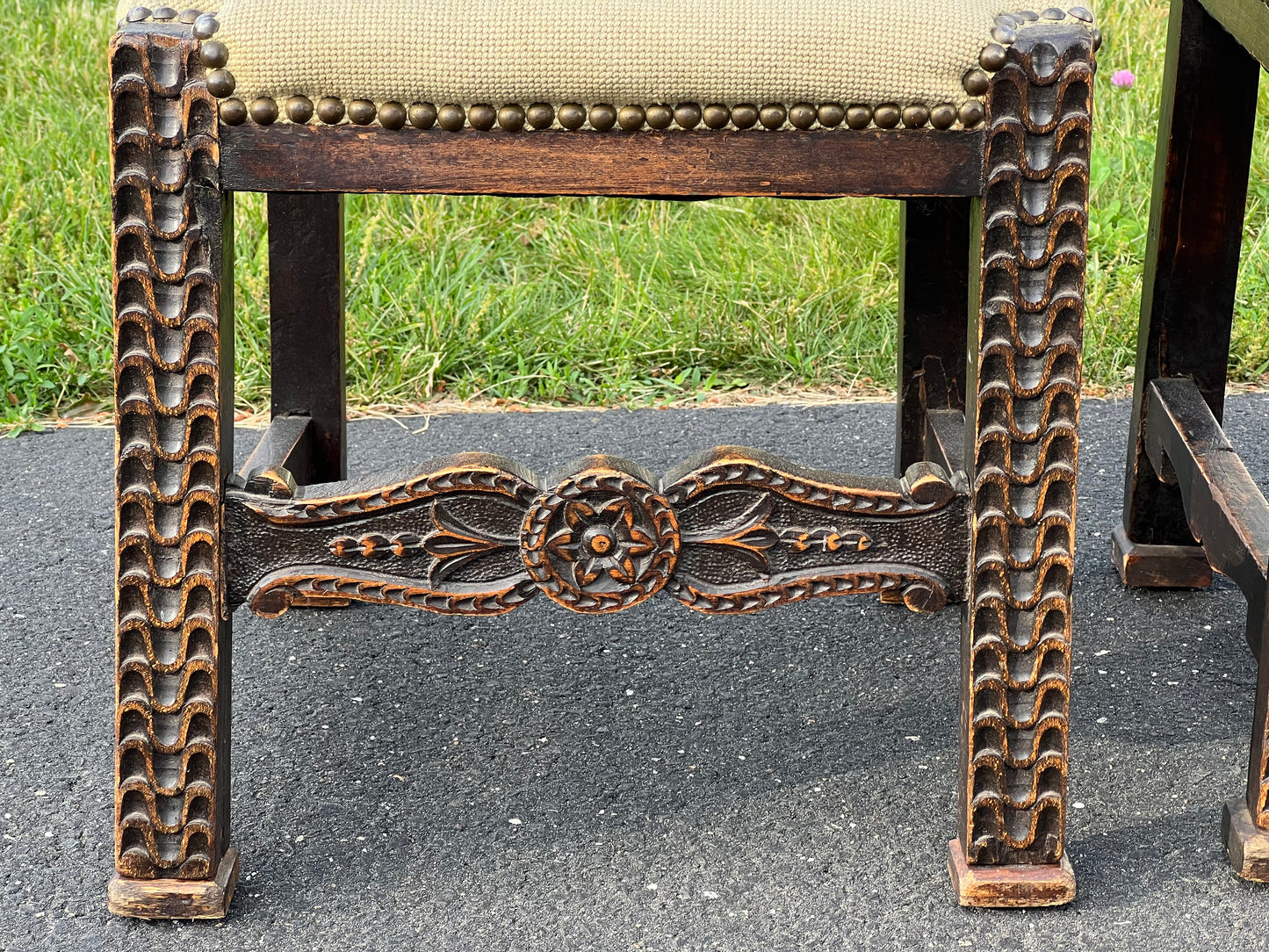 Pair of Feudal Side Chairs