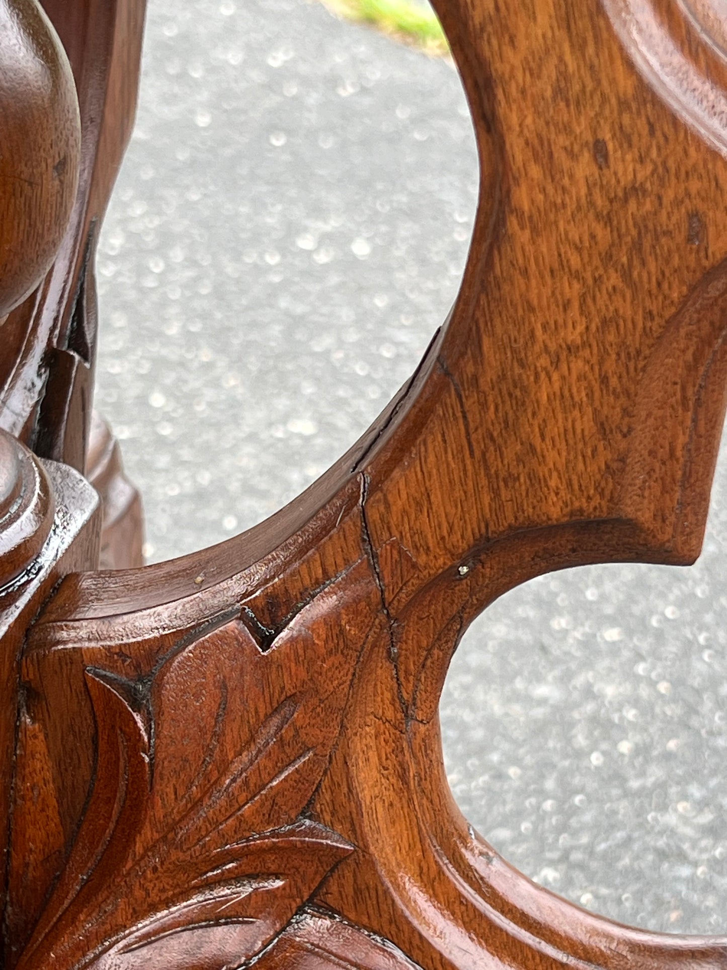 Antique Victorian Marble Top Table by Thomas Brooks c. 1870