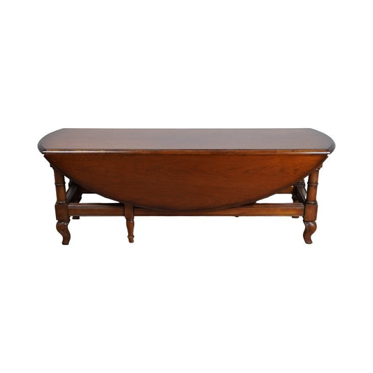Vintage Cherry Drop Leaf Cocktail Table by Drexel Heritage