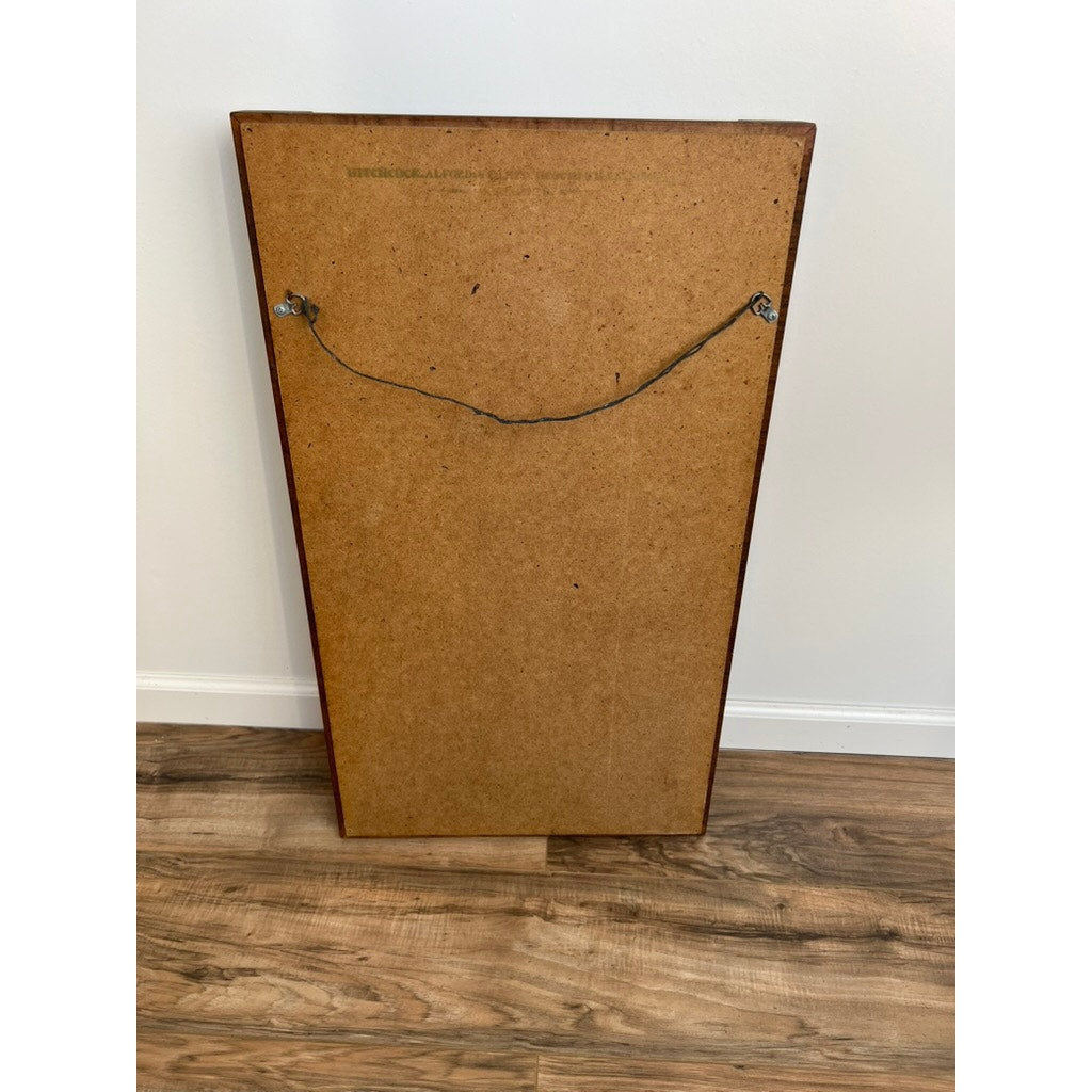 Vintage Hitchcock Two Panel Wall Mirror