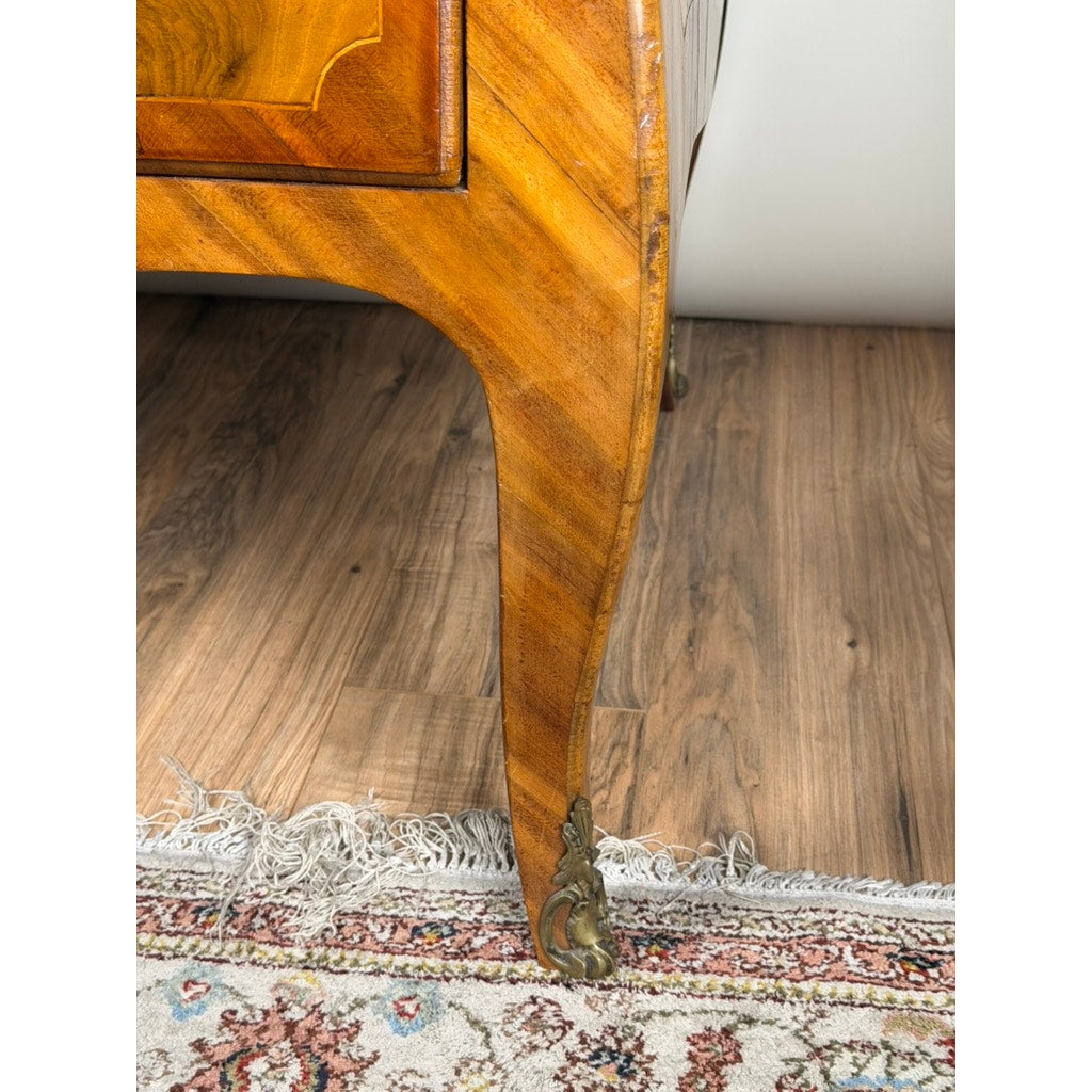 Late 18th Century South German Walnut Marquetry Writing Desk, c. 1780