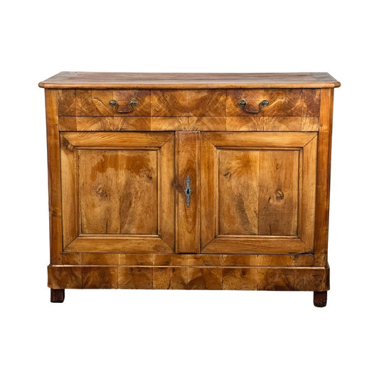 Antique French Biedermeier Fruitwood Buffet c. Mid 19th Century