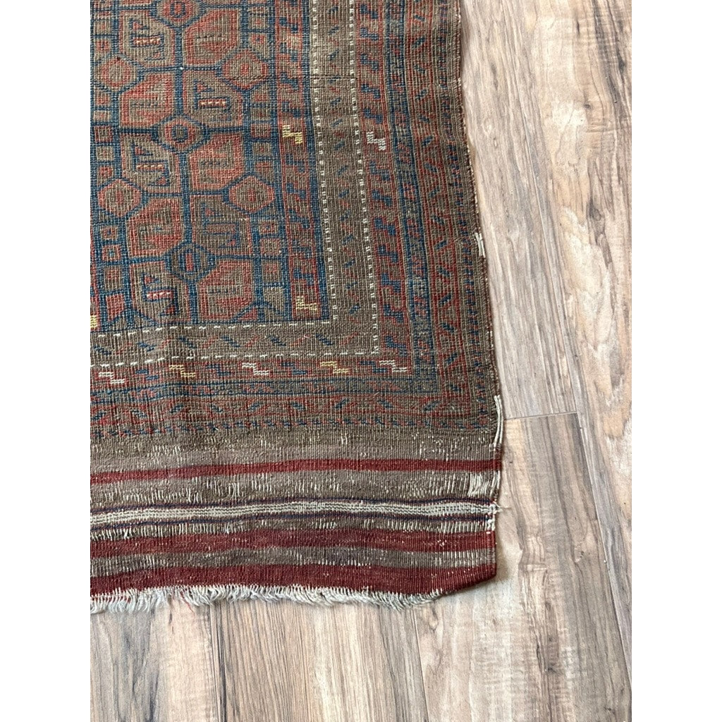 Antique Baluch Prayer Rug, c. Early 19th Century – 2’10” x 5’