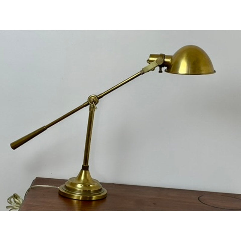 Vintage Brass Articulating Desk Lamp