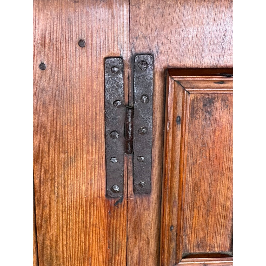 Antique Continental Pine Cupboard Probably German c. Early 18th Century