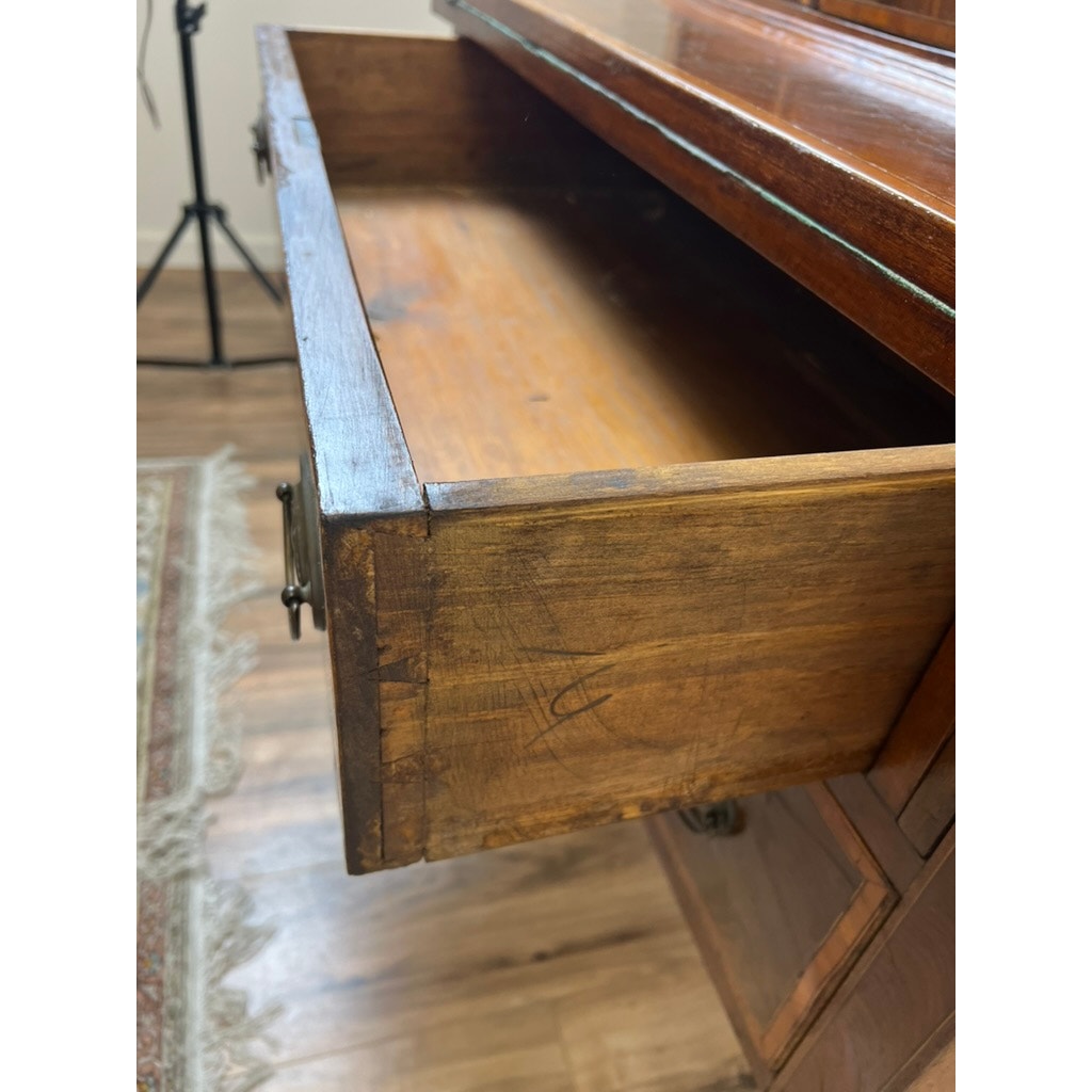 Antique Federal Mahogany Tambour Secretary c. 1830