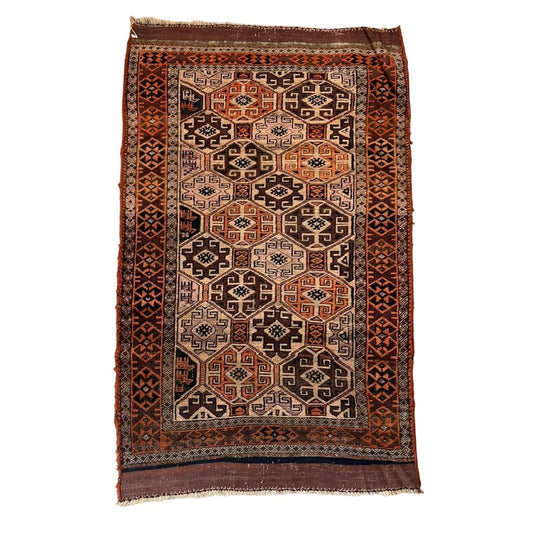 Antique Baluch Prayer Rug c. Mid 19th Century 2’8 x 4’3