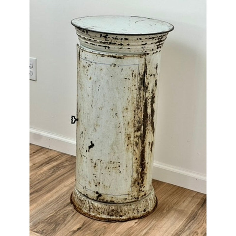 Antique Country Tin Wash Stand with Basin