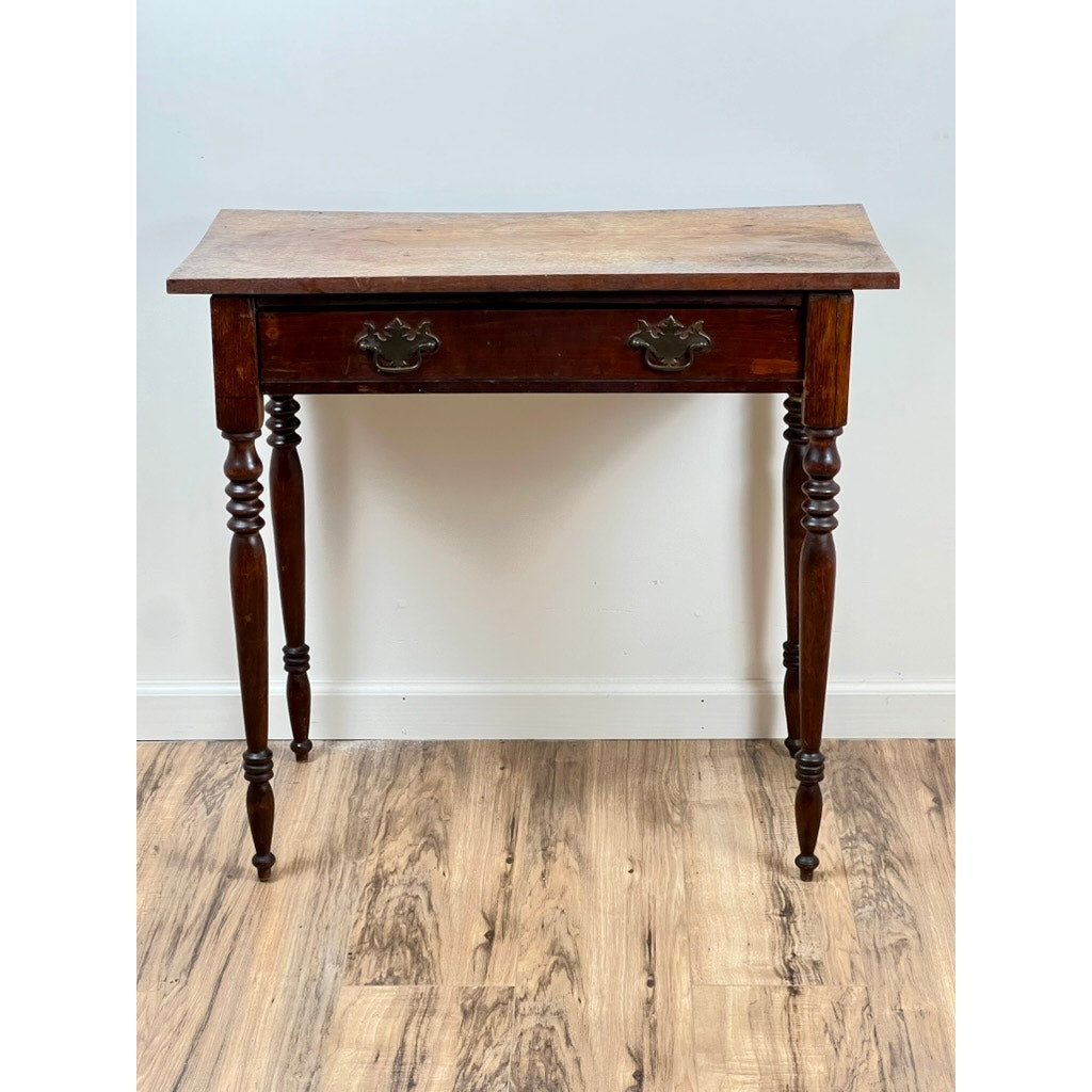 Antique Late 19th Century Italian Rustic Walnut Desk