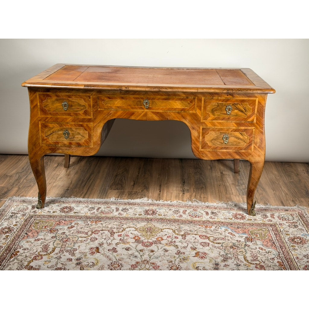 Late 18th Century South German Walnut Marquetry Writing Desk, c. 1780