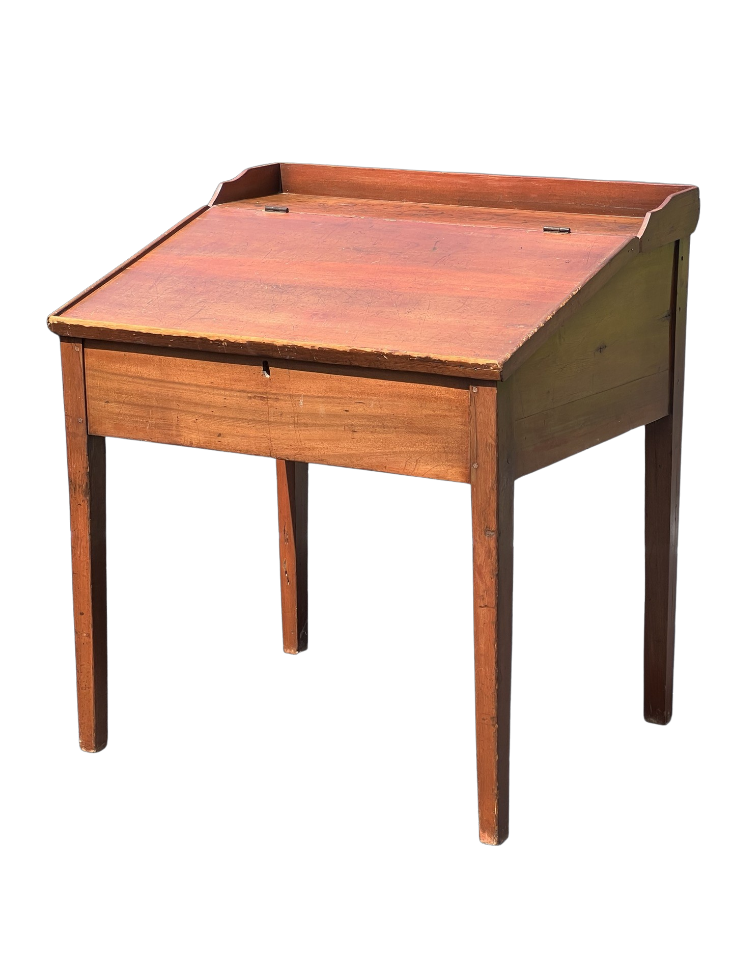 Early 19th Century Primitive School Masters Desk